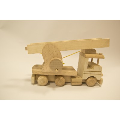 Zabawka, Wóz strażacki (z drewna)